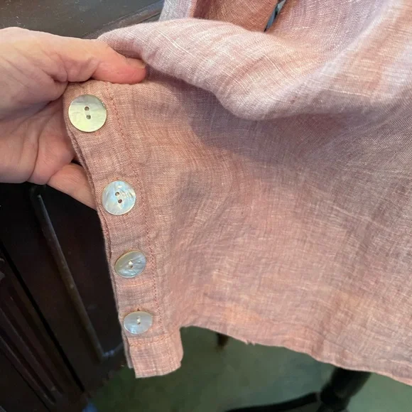 Sigrid Olsen Linen shirt - Picture 3 of 9